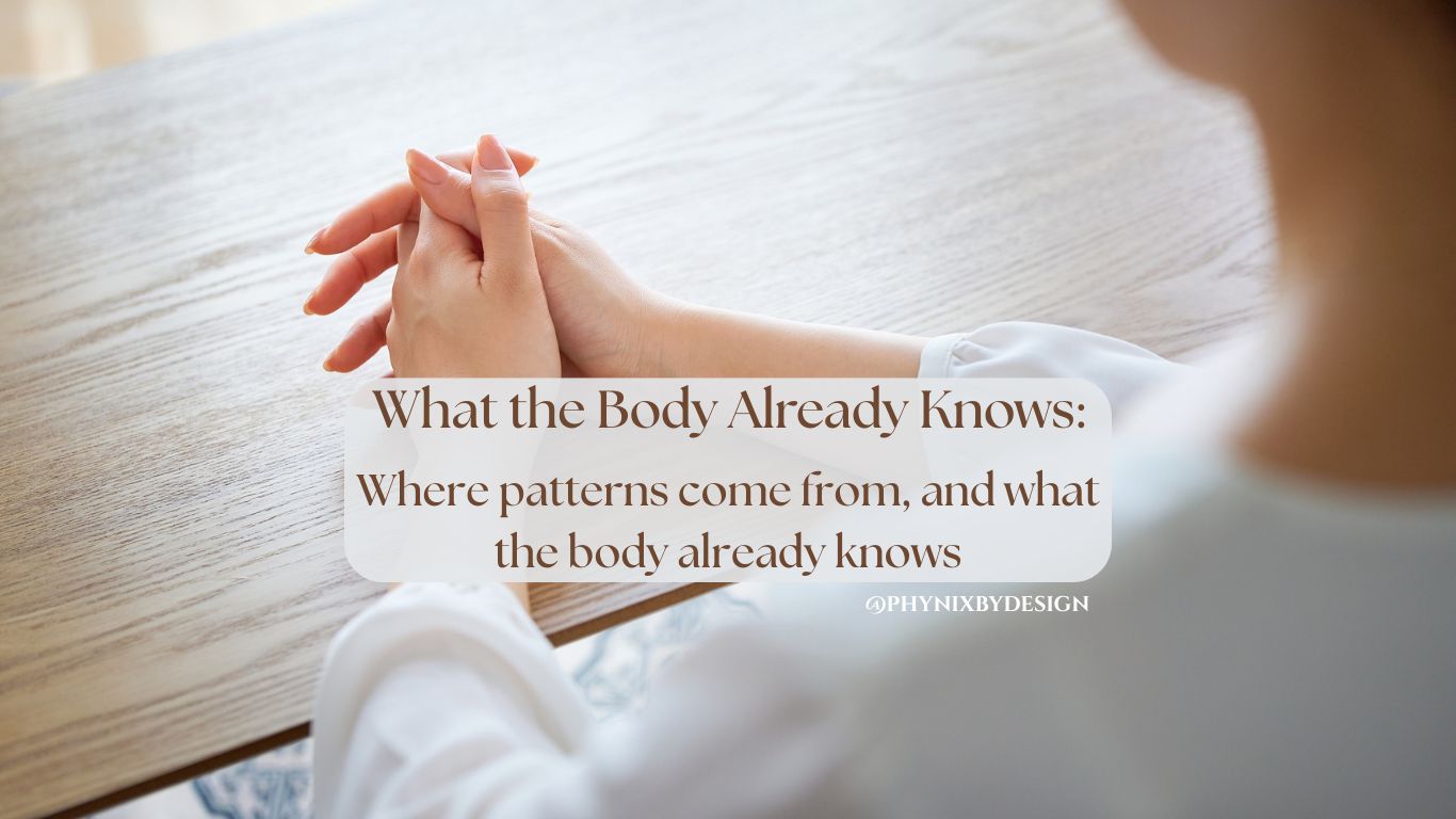 Listening to Your Body’s Signals — What Patterns Leave Behind